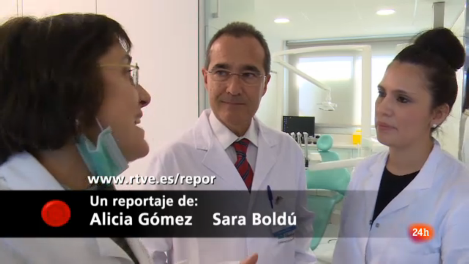 El Hospital Odontológico en un reportage de rtve