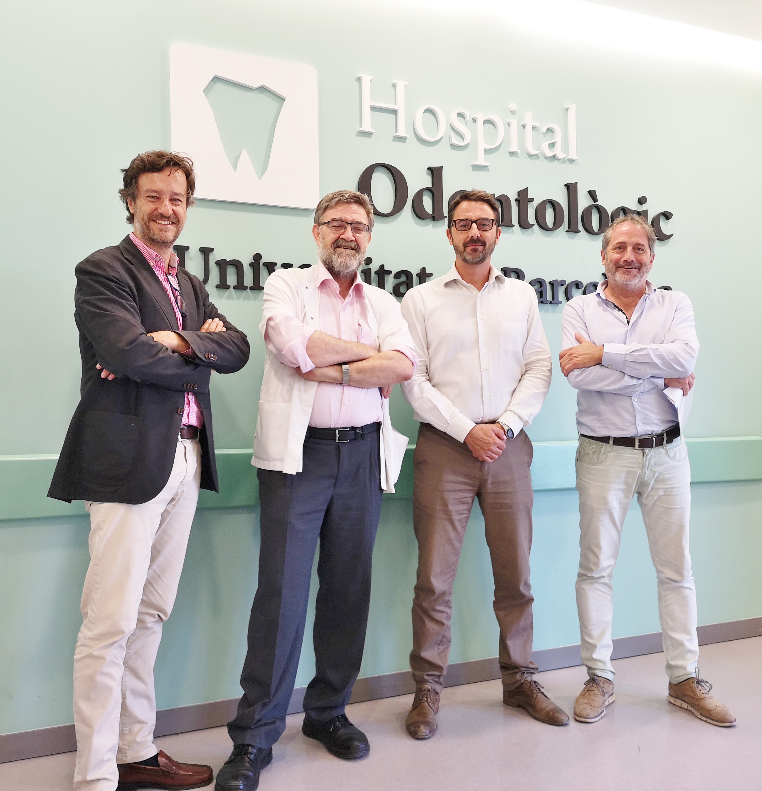 BIONER, S.A i el Màster de Medicina, Cirurgia  i Implantologia Oral signen un conveni de col·laboració per iniciar un nou assaig clínic a l’Hospital Odontològic UB