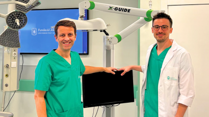 La Universitat de Barcelona y la Fundació Josep Finestres impulsan la innovación en cirugía guiada