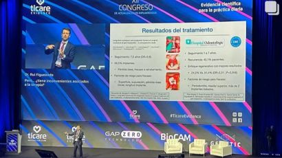 El Dr. Figueiredo presenta a Ticare Evidence,  els resultats d'un estudi d'investigació realizat a l'Hospital Odontològic Universitat de Barcelona
