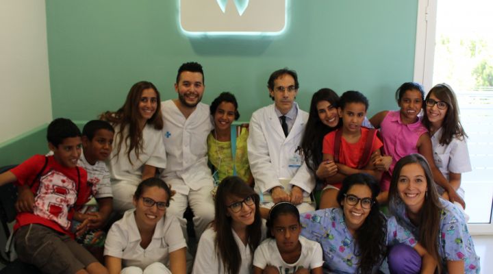 El Hospital Odontológico Universidad de Barcelona, recibe un año más a los niños saharauis en su centro